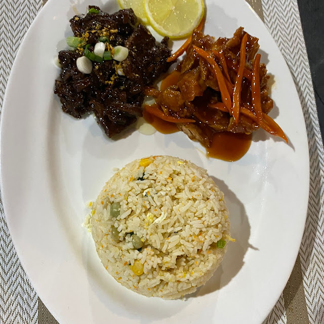 Beef Fish Combo Meal