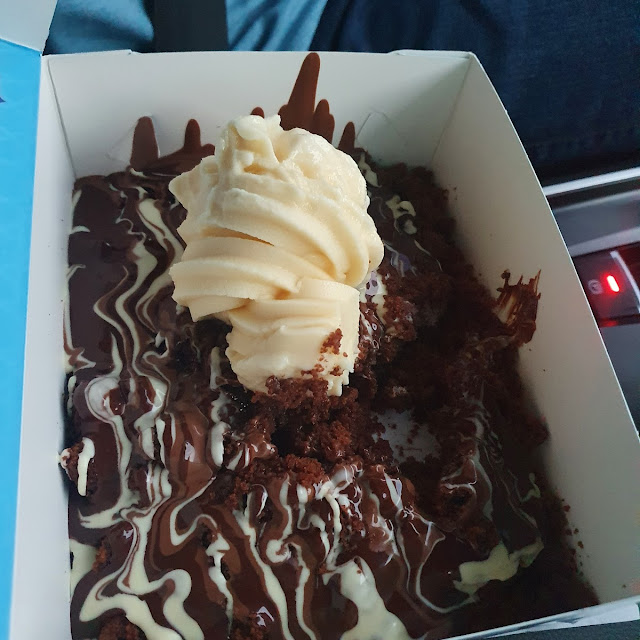 Crazy Brownie with Ice Cream