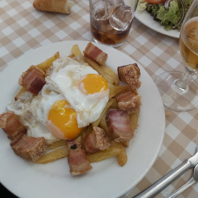 Huevos Rotos Con Torreznos