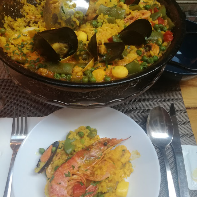 Paella with Fish