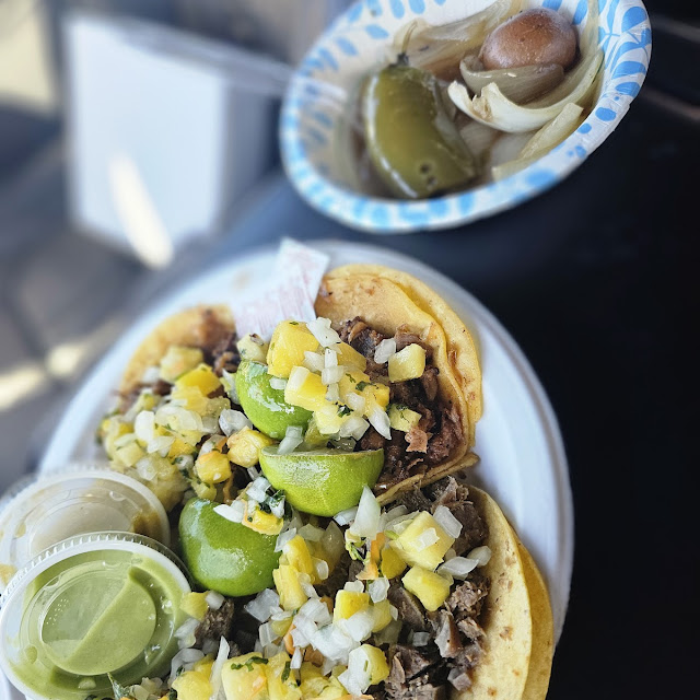 Tacos Al Pastor Y Tacos De Lengua