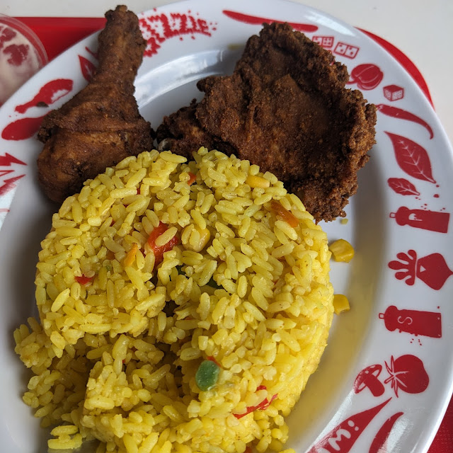 Fried Rice and Chicken