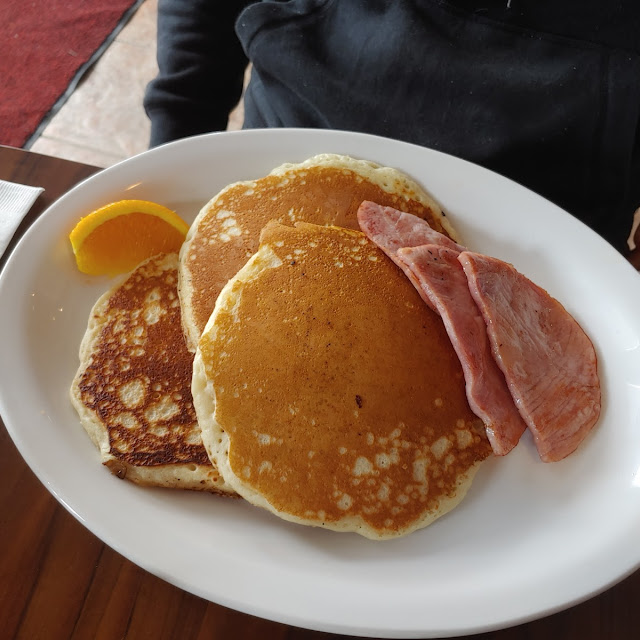 Pancakes with Ham