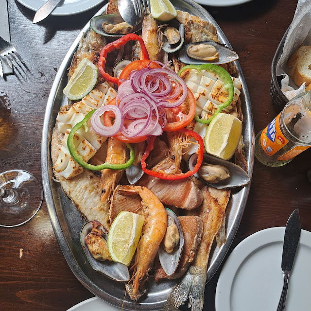 Grilled Mixed Fish Plate