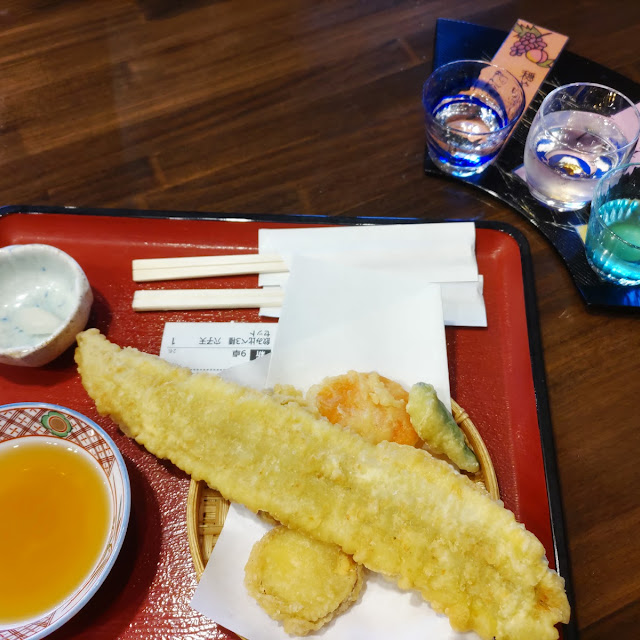 あなごと野菜天ぷら単品