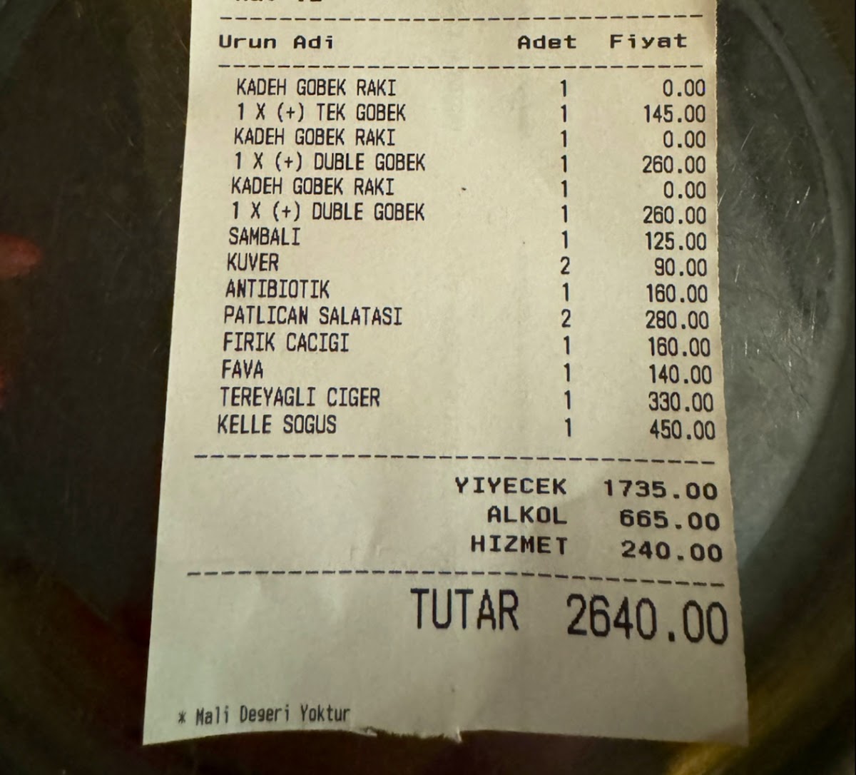 Menu Photo 0