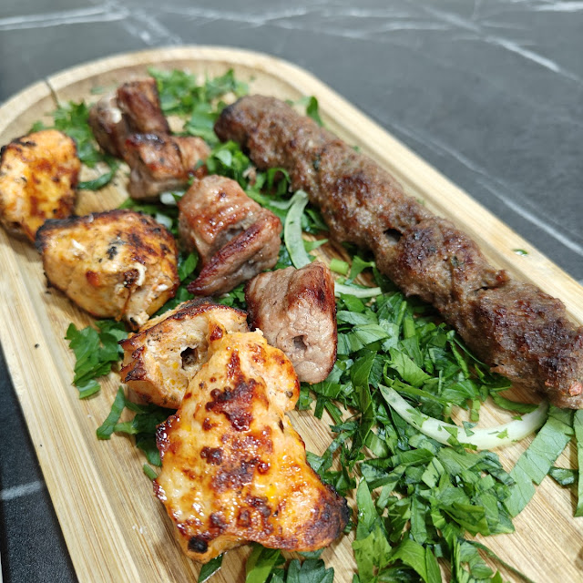 Assiette Brochette Mixte