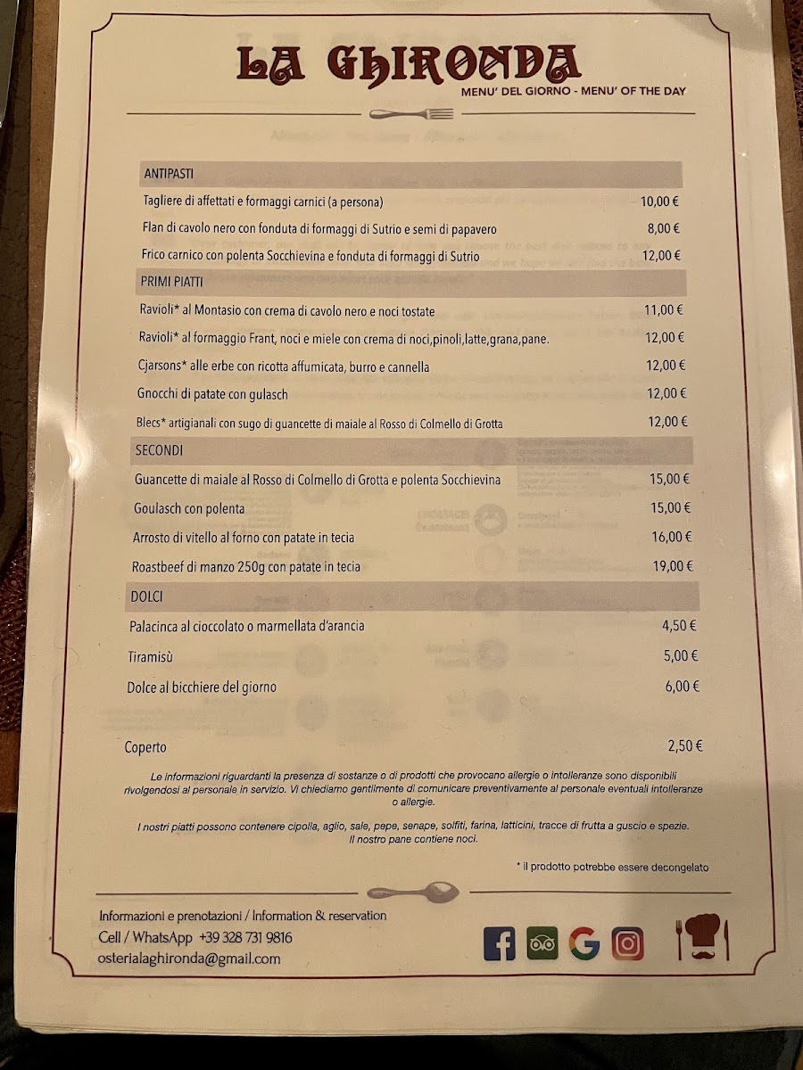 Menu Photo 0