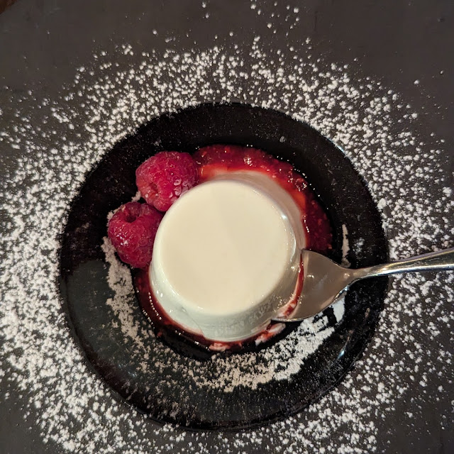Panacotta Con Lamponi