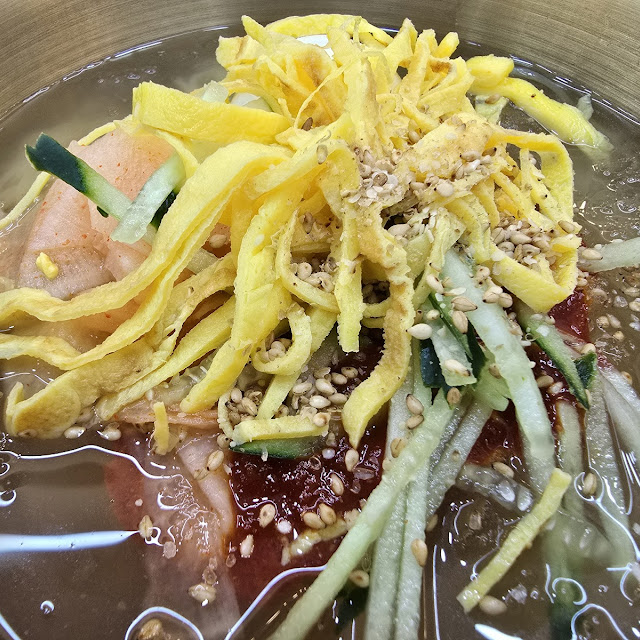 Noodles in Cold Soybean Soup