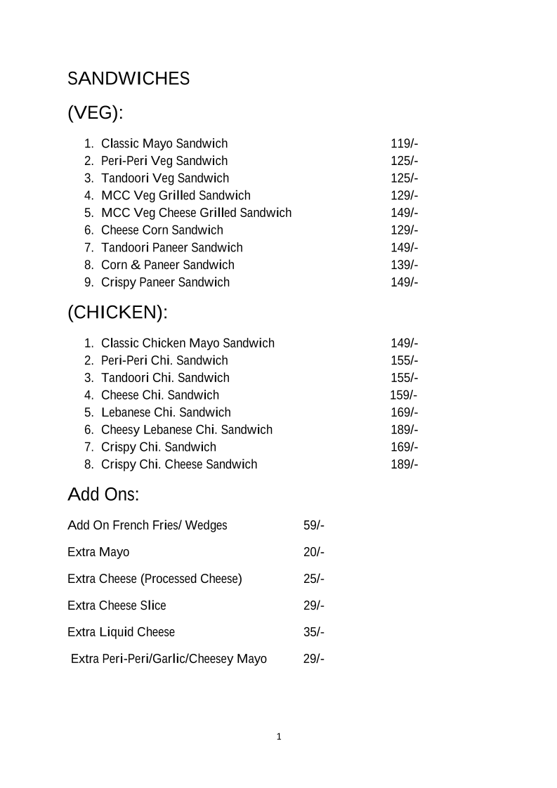 Menu Photo 0