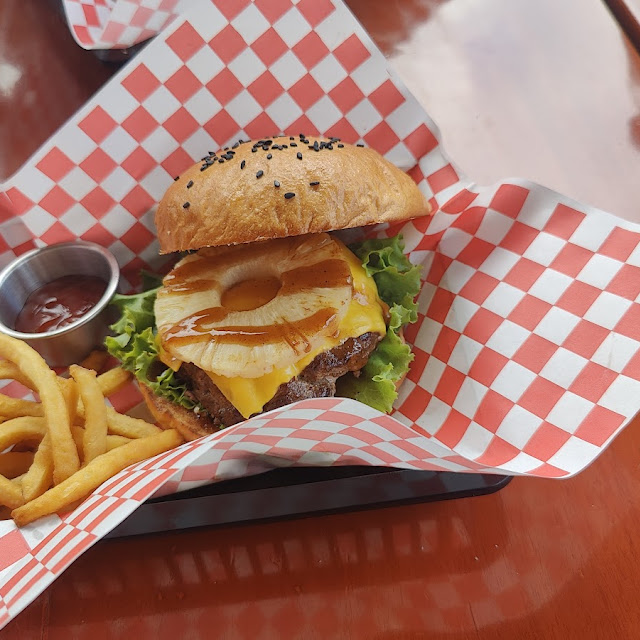 Burger Chicken Fries Nachos Rice Meal
