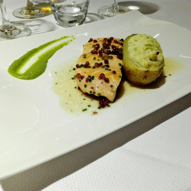 Filetto Di Salmone Al Pepe Rosa
