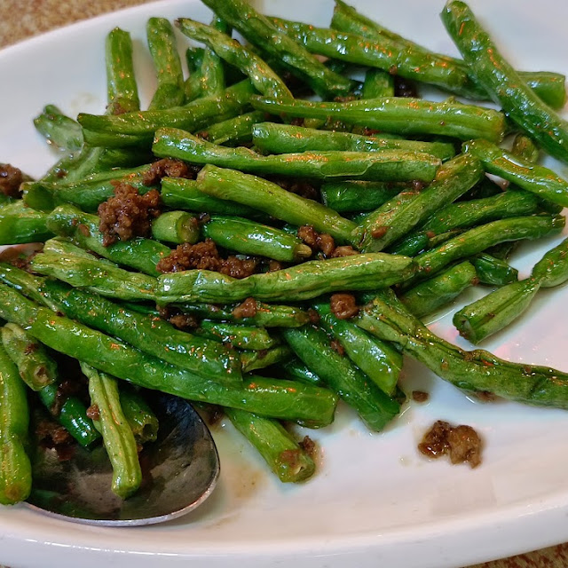 French Bean with Minced Pork