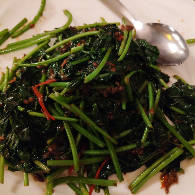 Sambal Potato Leaves