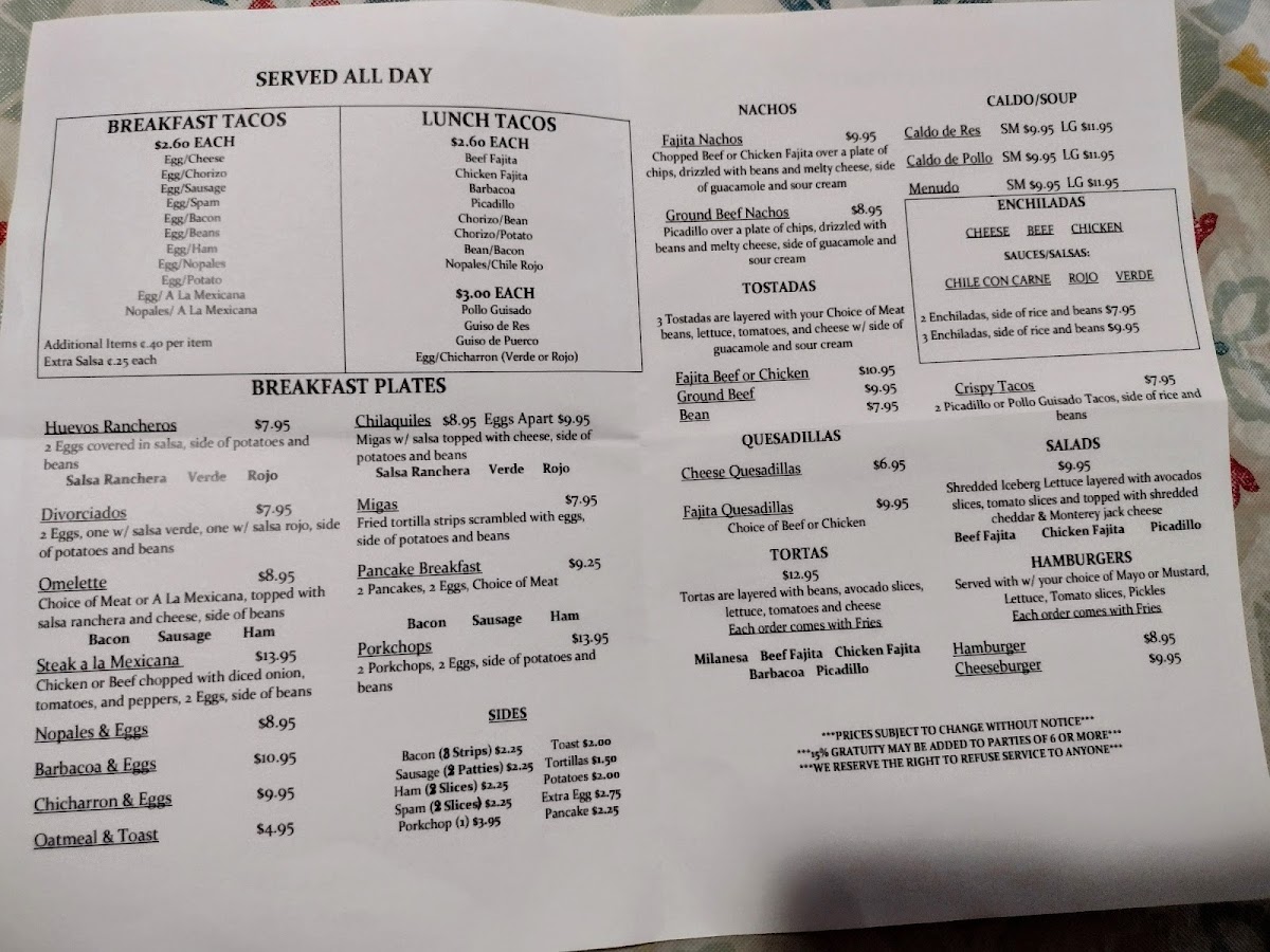 Menu Photo 0
