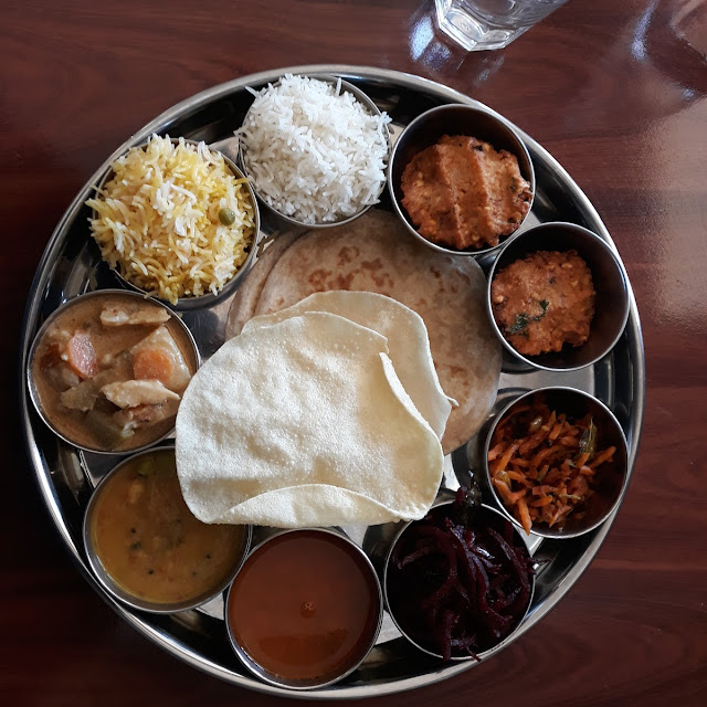 South Indian Thali Meal