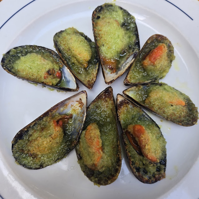 Moules Gratinées