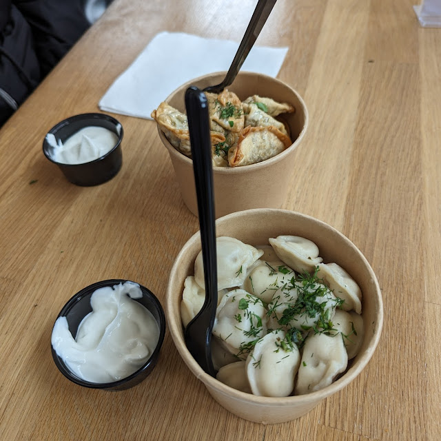 Dumplings Pelmenis Pork and Beef Boiled