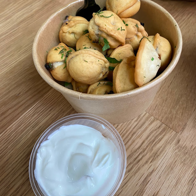 Fried Pelmeni