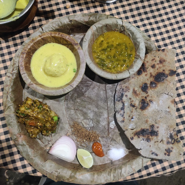 Dal Bhaji Bhakar