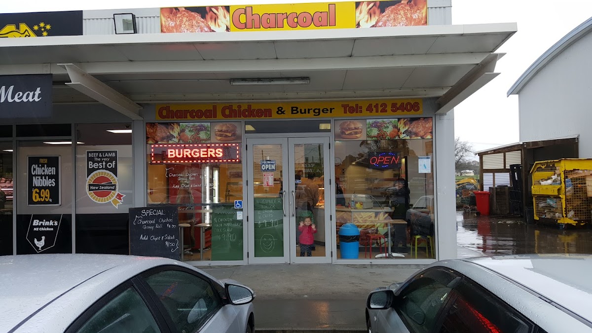 Charcoal Chicken and Burger