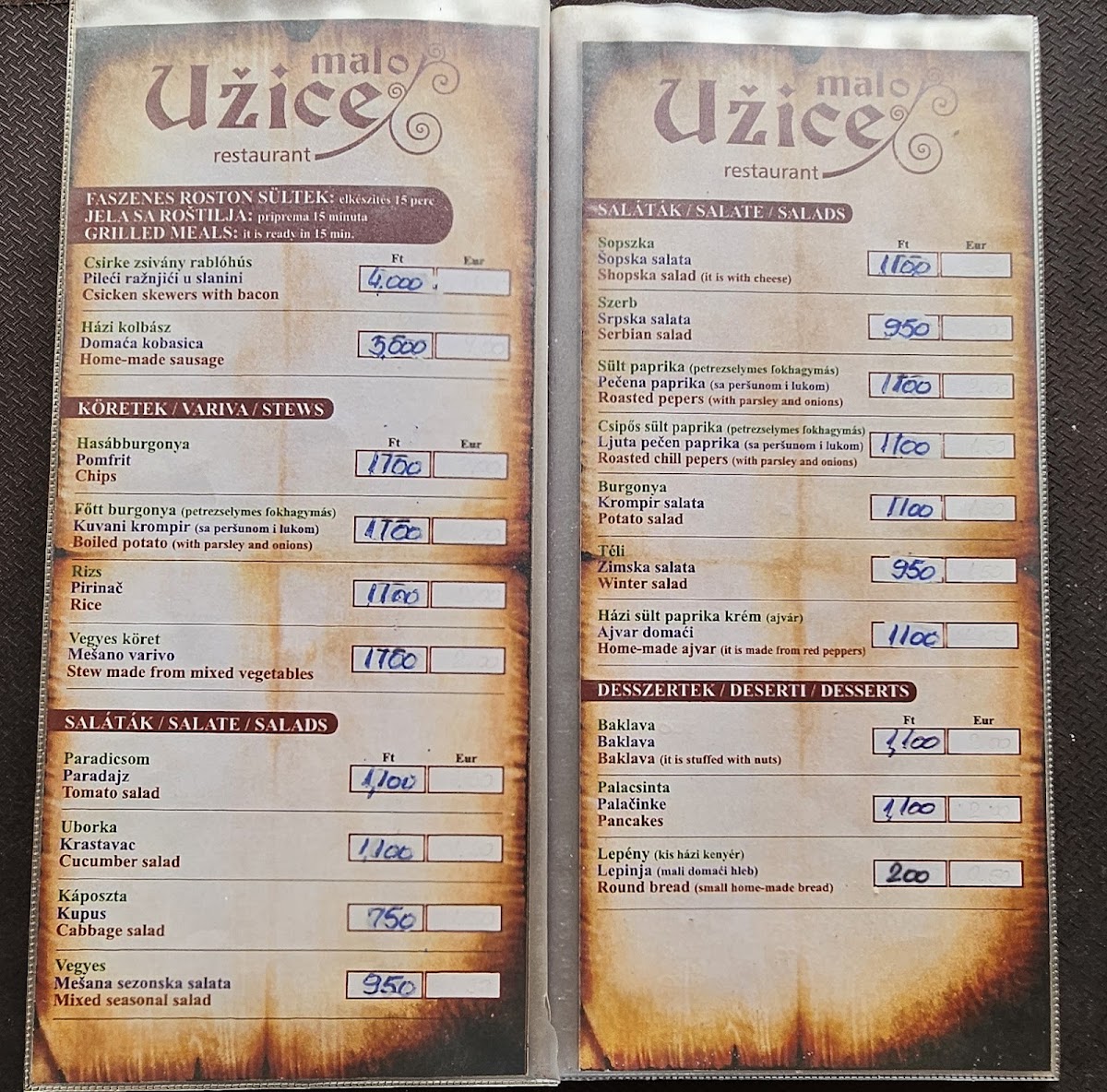Menu Photo 0