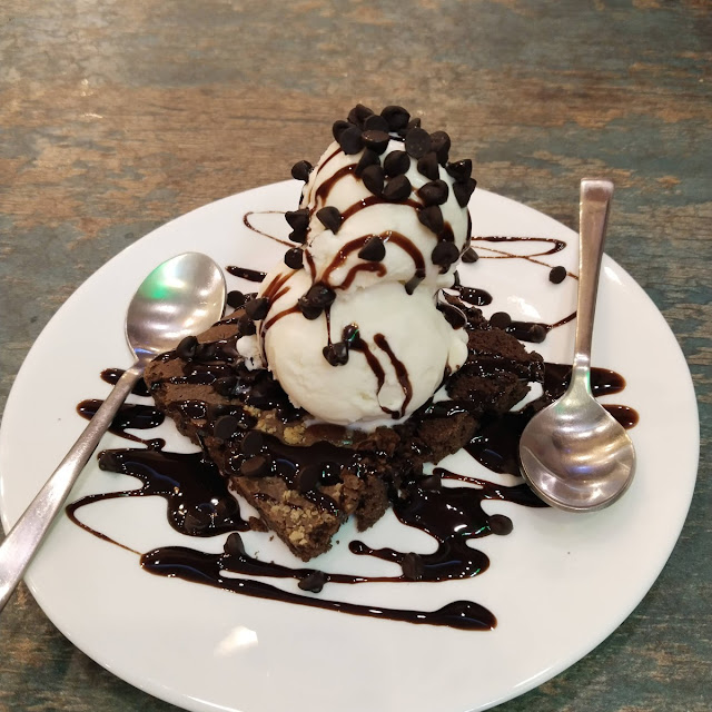 Brownie with Ice Cream