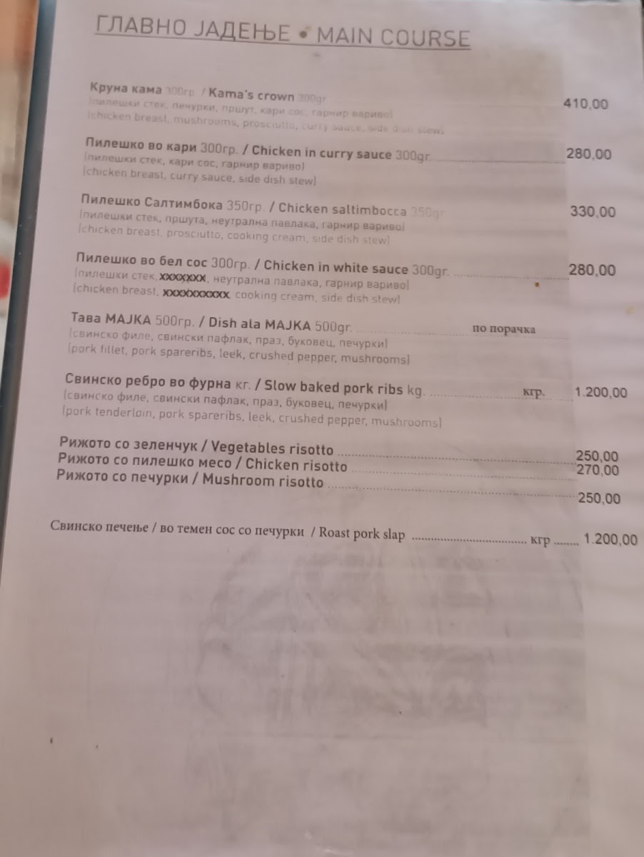 Menu Photo 5