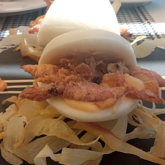 Pan de Bao Con Puntillitas