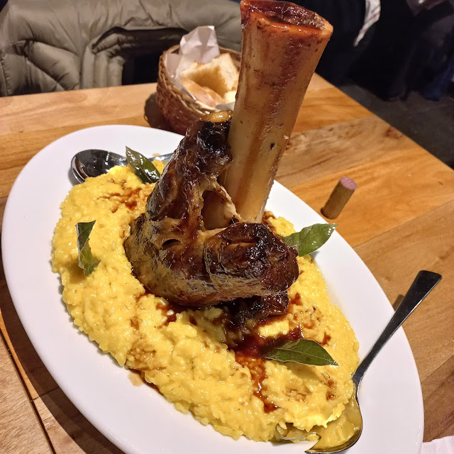 Osobuco Braseado Con Risotto Azafranado