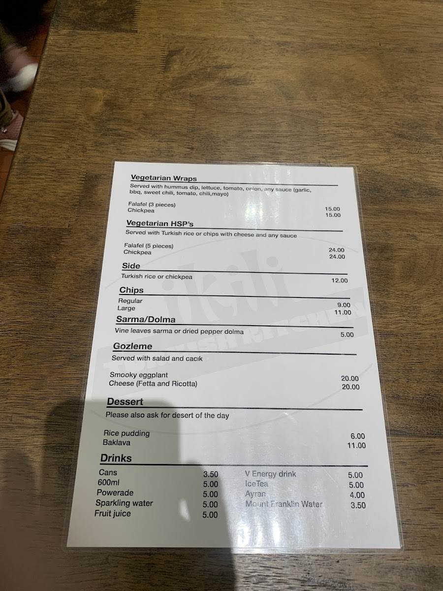 Menu Photo 0