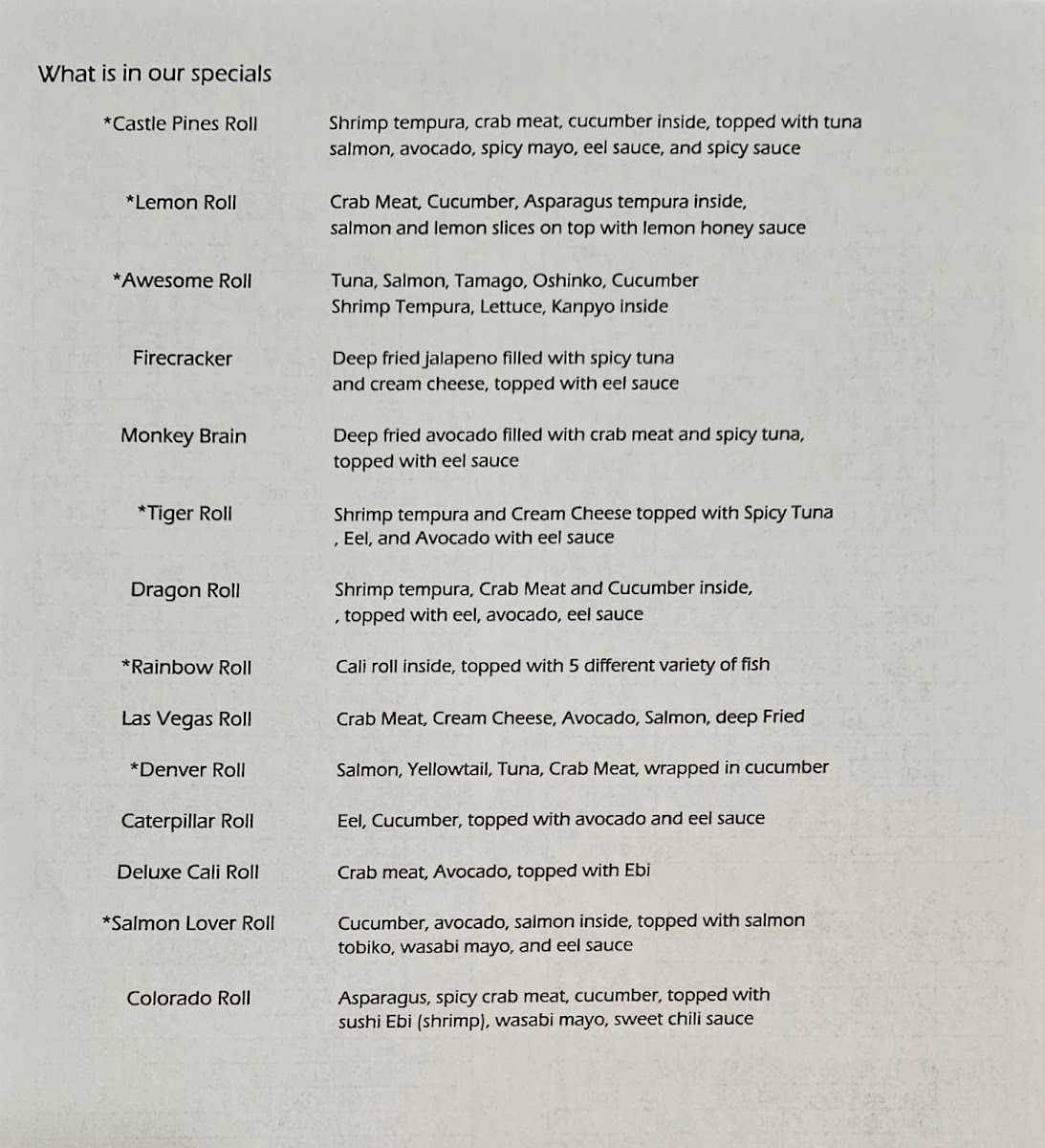 Menu Photo 2