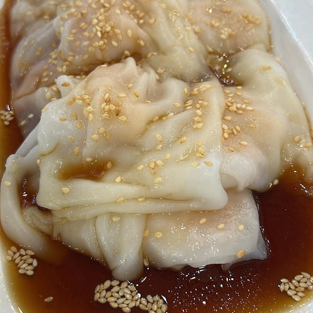 Handmade Chee Cheong Fun with Prawn