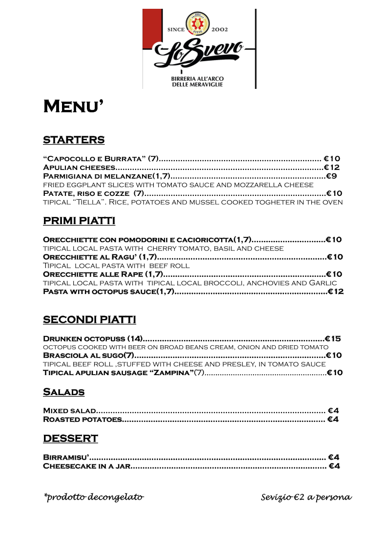 Menu Photo 0