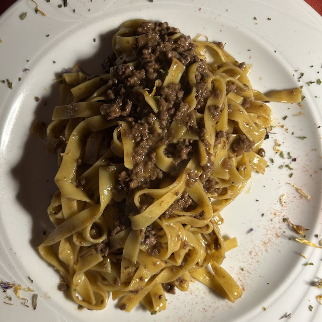 Tagliatelle Al Ragù Di Cervo