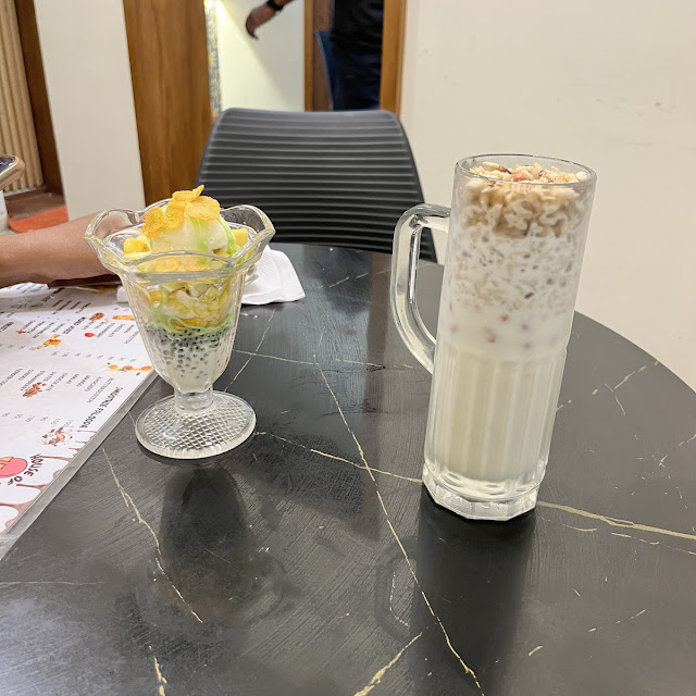 Mini Falooda and Avil Milk
