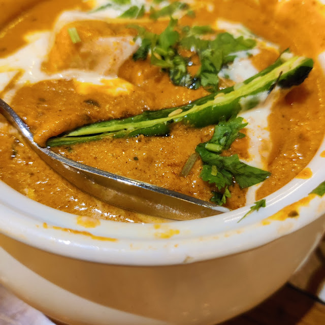 Paneer Butter Masala and Dal Makhani with Naan