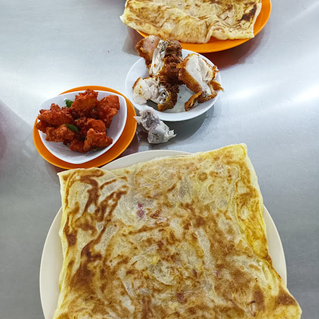 Roti Telur and Roti Canai