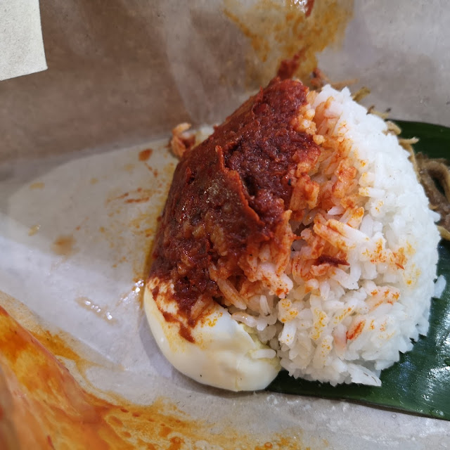 Nasi Lemak Bungkus
