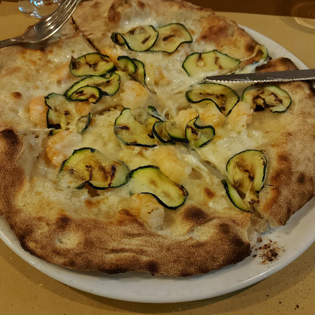 Pizza Gamberi E Zucchine