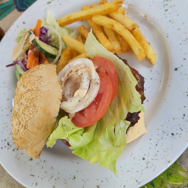 Burger and Fries