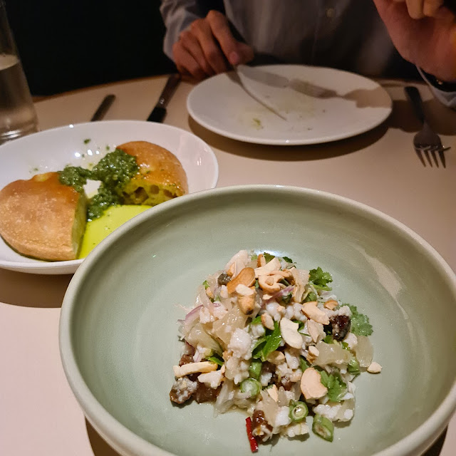 Flinders Island Scallop Crudo with Sea Blite