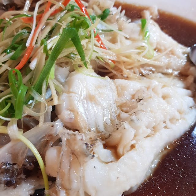 ปลาบู่นึ่งซีอิ้ว
