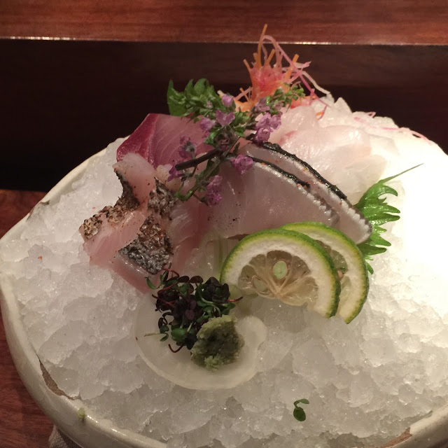 刺身の盛り合わせ