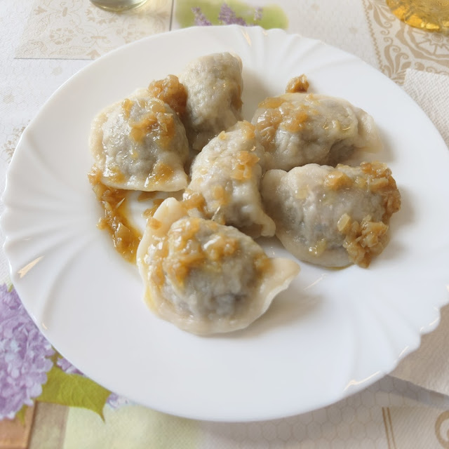 Pierogi Z Kapusta I Grzybami Z Cebulką