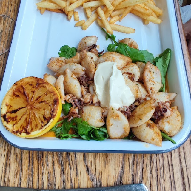 Grilled Calamari