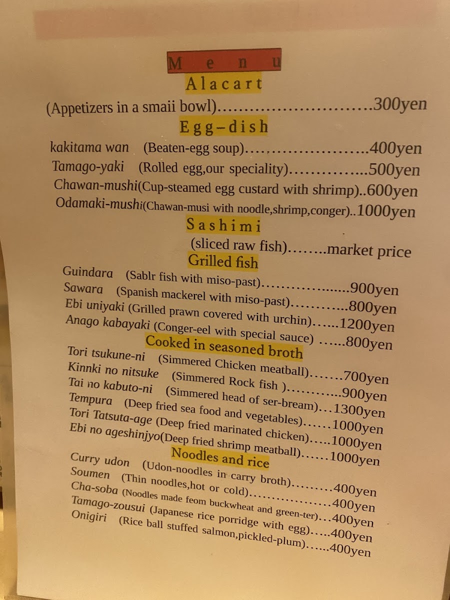 Menu Photo 0