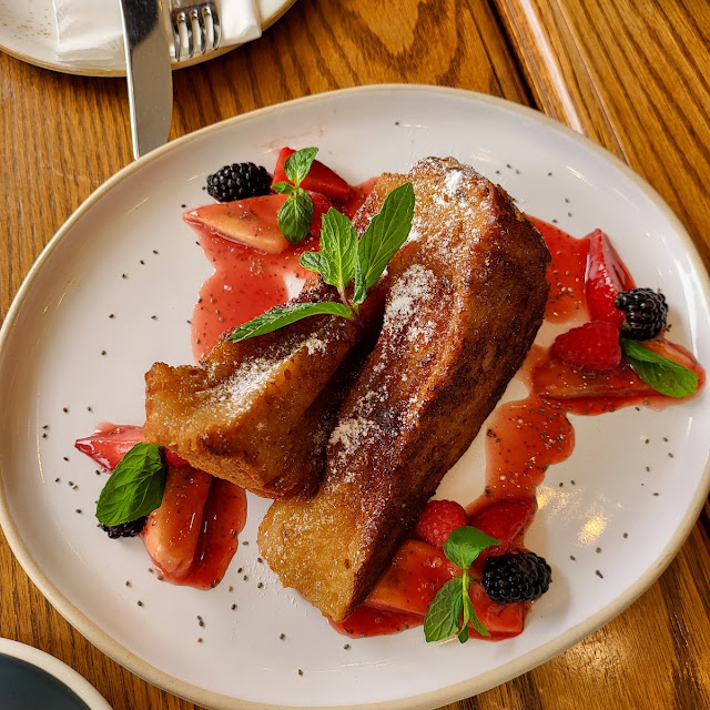 Grilled Strawberry French Toast