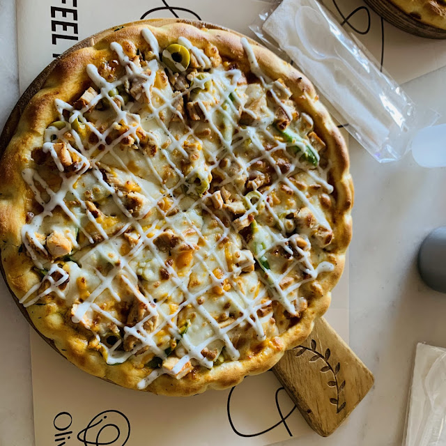 Chicken Ranch Pizza